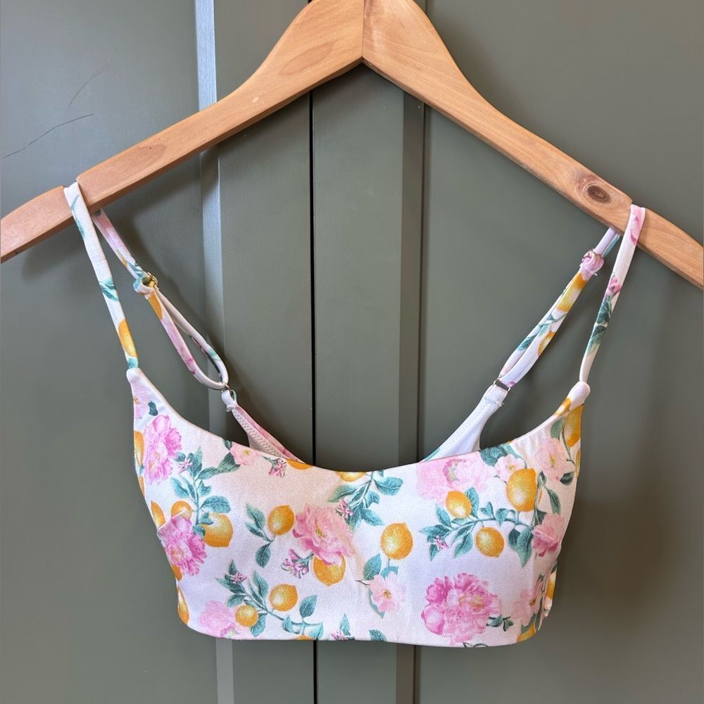 Victoria’s Secret Bombshell Push-Up Lemons Bikini Swim Top